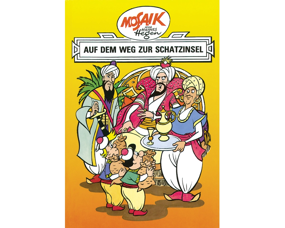 Mosaik von Hannes Hegen: Auf dem Weg zur Schatzinsel, Bd. 8