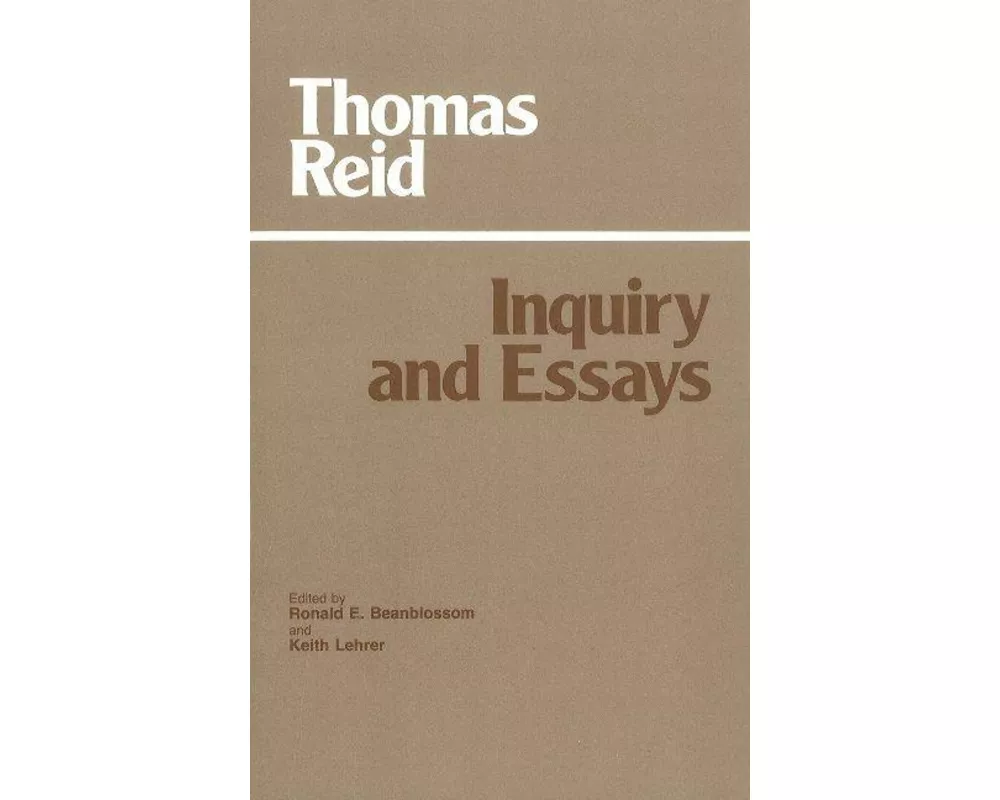 Inquiry and Essays