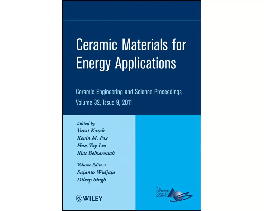 Ceramic Materials for Energy Applications, Volume 32, Issue 9