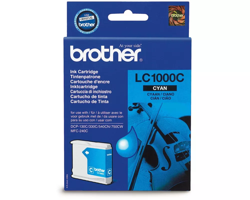 Brother Tinte LC-1000C Cyan