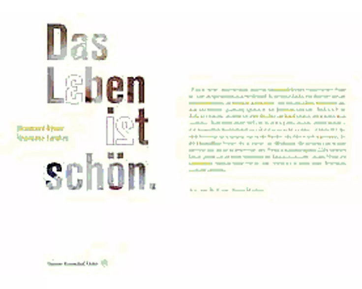 Das Leben ist schön