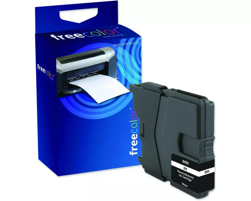 Freecolor Tinte Brother LC-985 Black