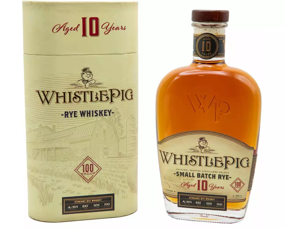 WhistlePig Rye Whisky 10 Years 0.7 l