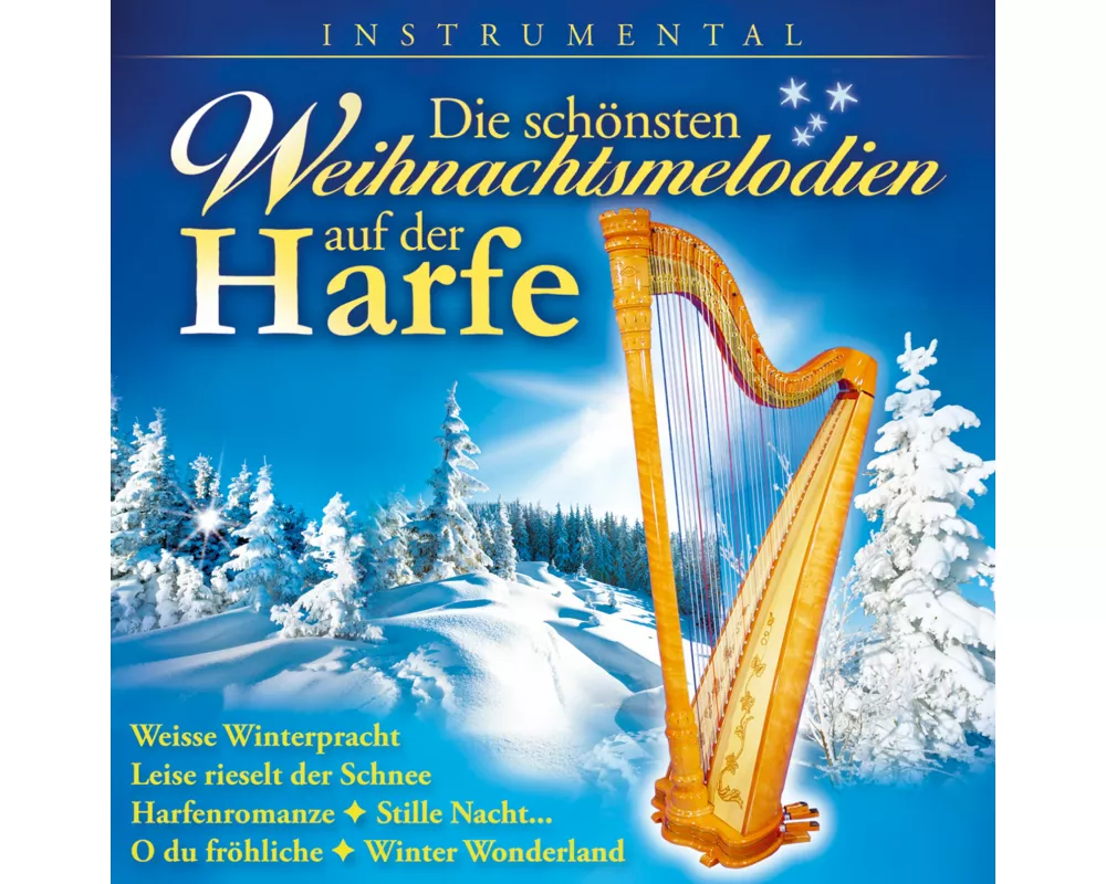 Die schönsten Weihnachtsmelodien auf der Harfe