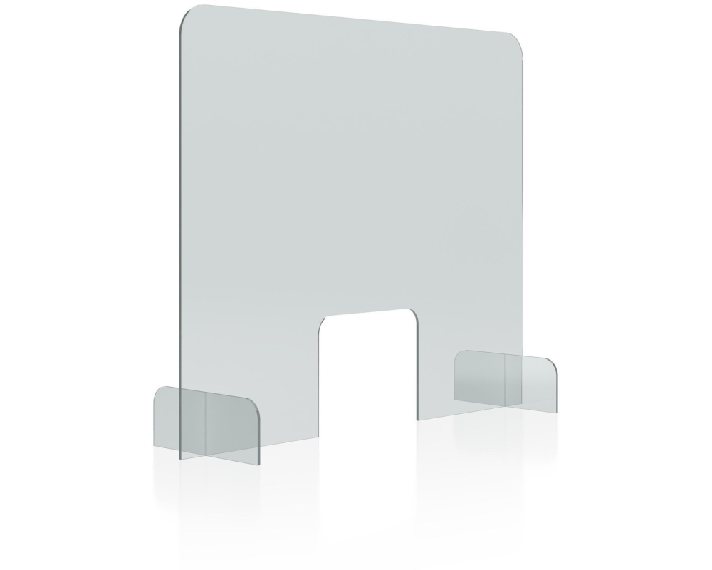 MAGNETOPLAN Hygienewand 850x700mm 1102785 Acrylglas