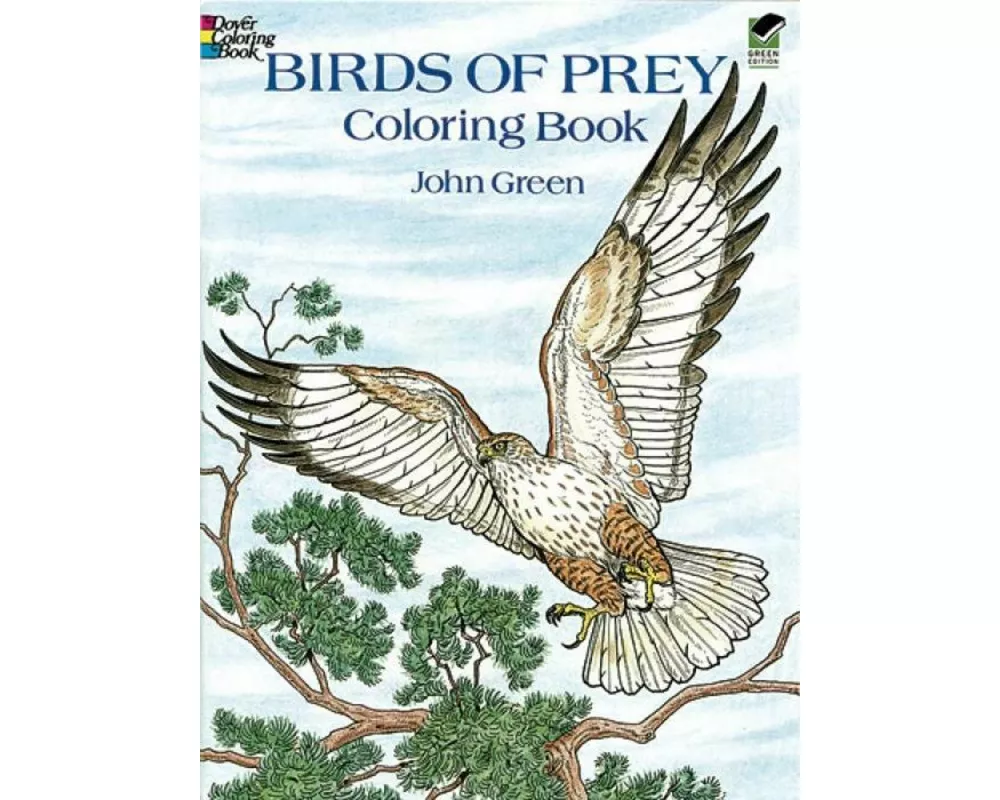 Birds of Prey Coloring Book