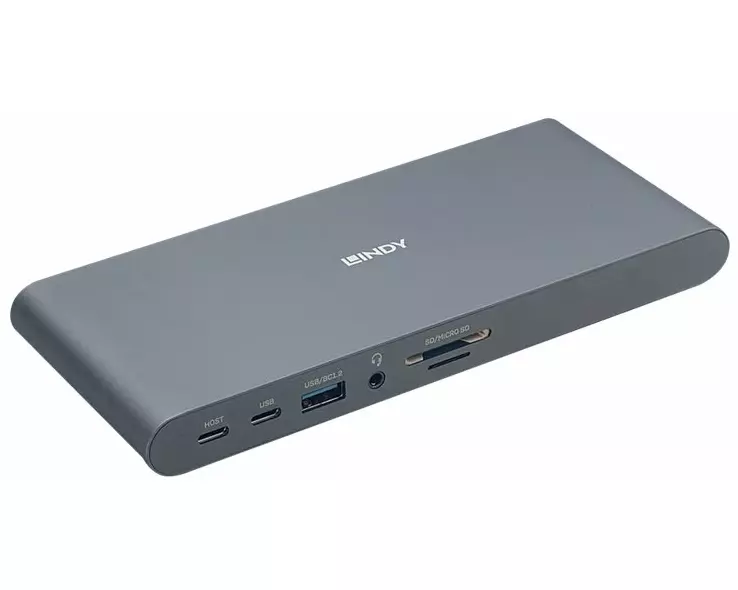 LINDY USB 3.2, Type C, Laptop Docking Station