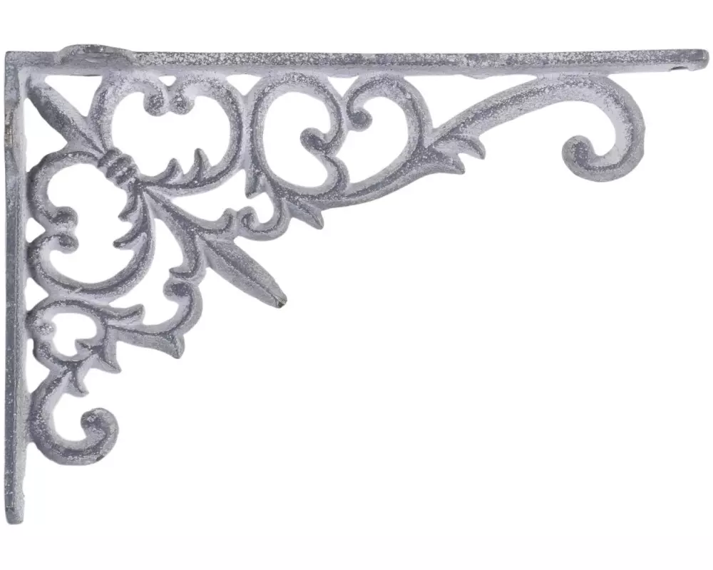 Chic Antique Regalträger Antique 18 x 12 cm, Grau