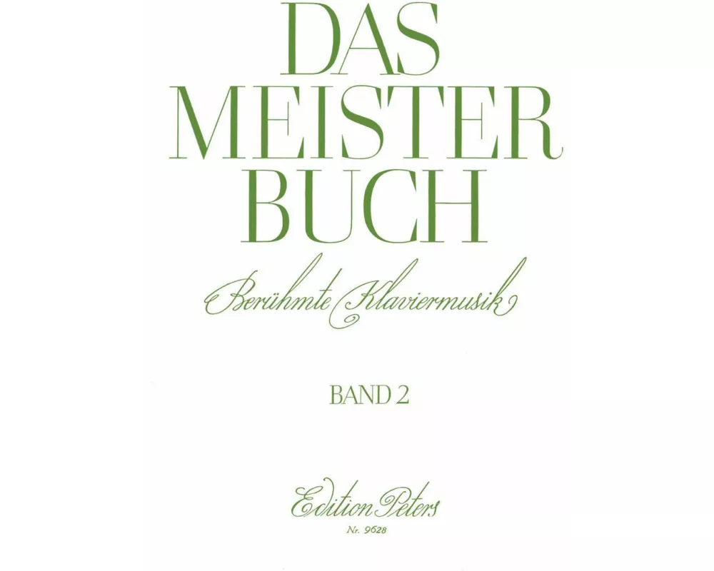 Das Meisterbuch, Band 2