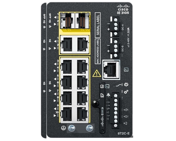 IE3105 w/8GECopper2GE ComboAdv ft.Fxdsys