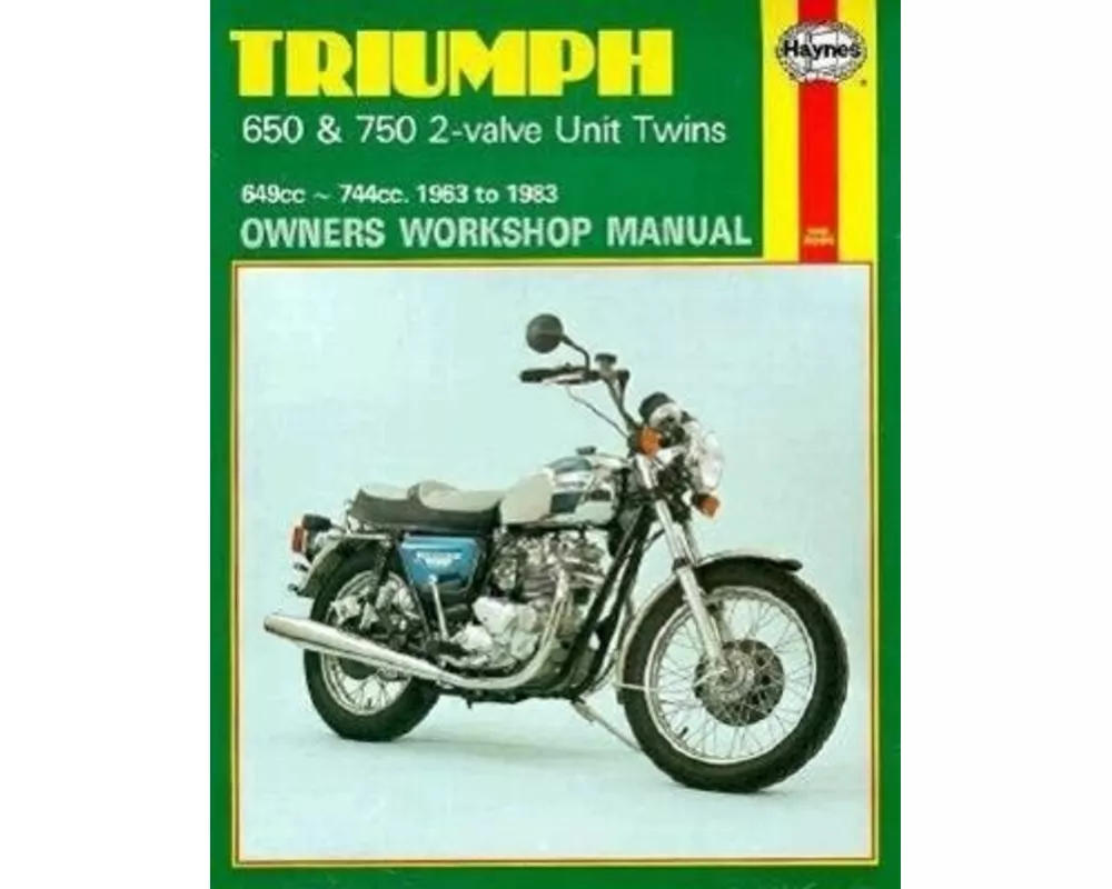 Triumph 650 & 750 2-Valve Unit Twins (63 - 83)