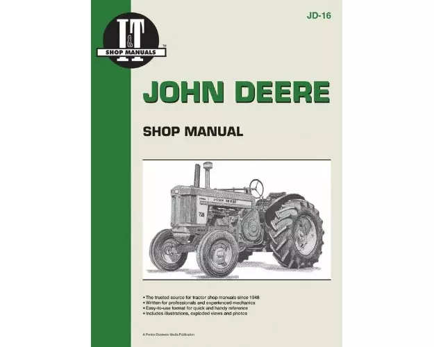 John Deere Model 520-730 Tractor Service Repair Manual