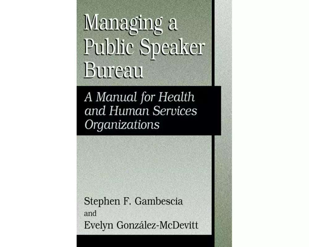 Managing A Public Speaker Bureau