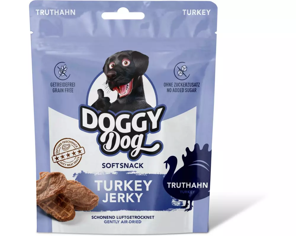 DOGGY Dog Leckerli Jerky Truthan 70 g