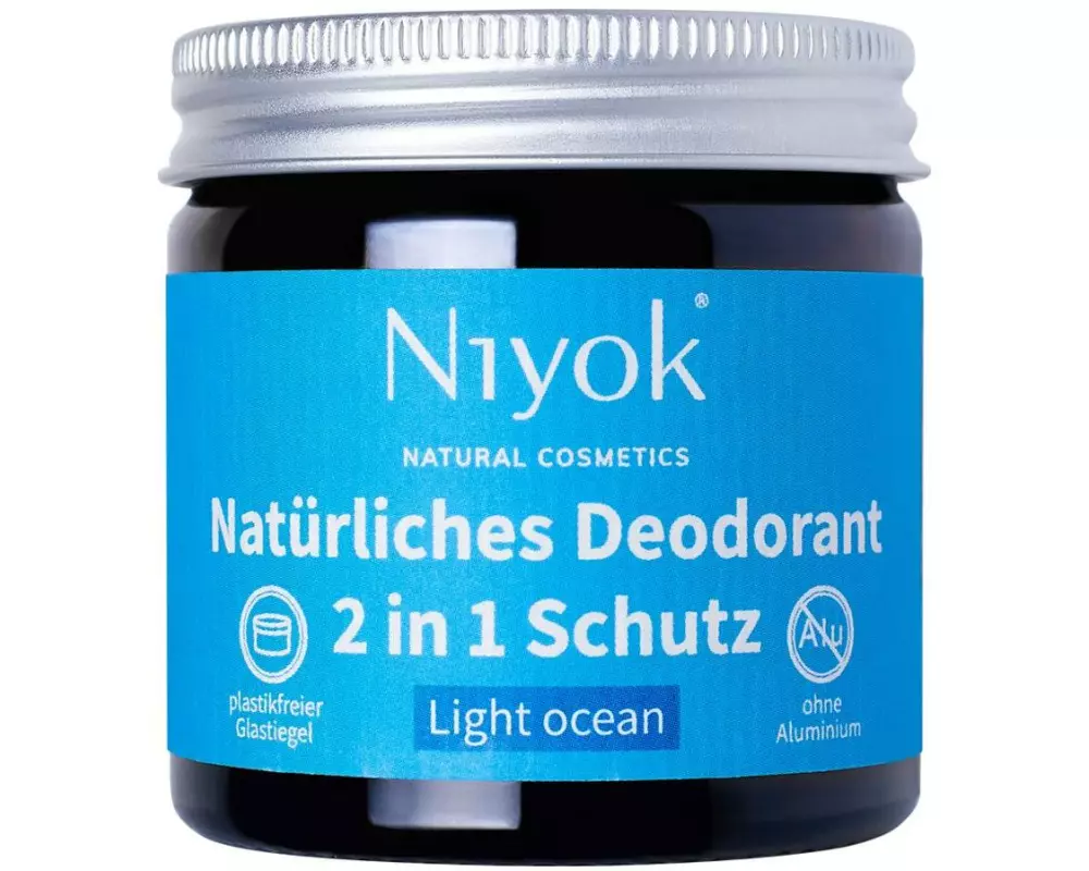 Niyok Deo Crème 2in1 Anti-Transpirant Ligth Ocean 40 ml