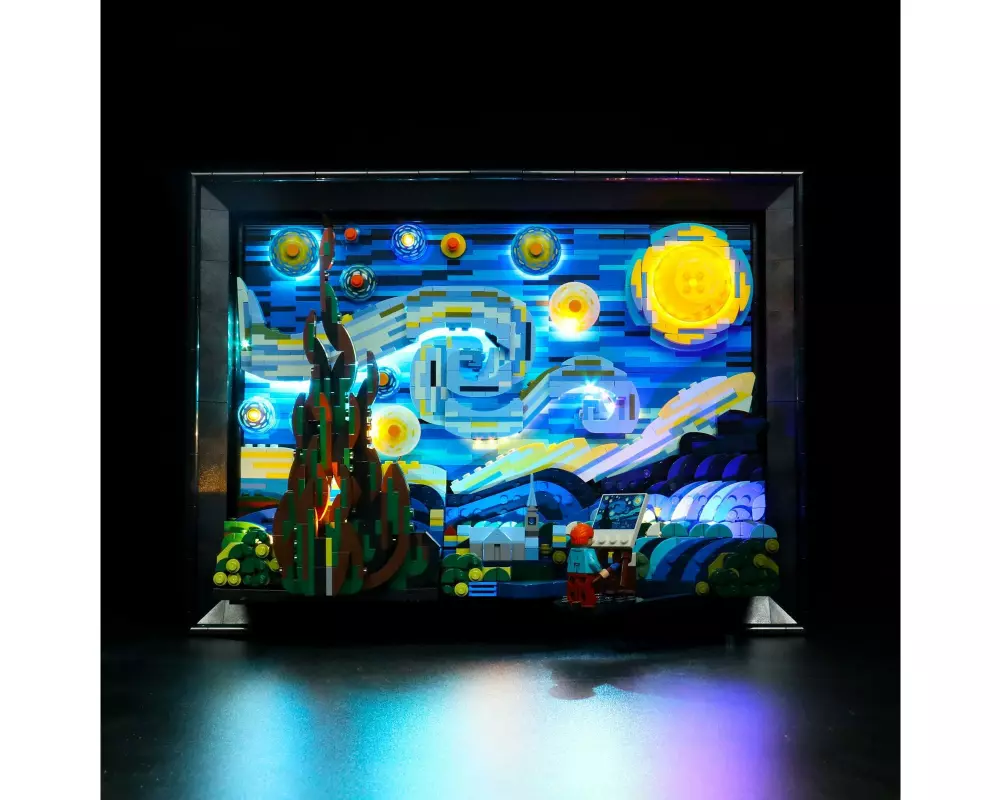 BrickBling LED-Licht-Set für LEGO The Starry Night (21333)