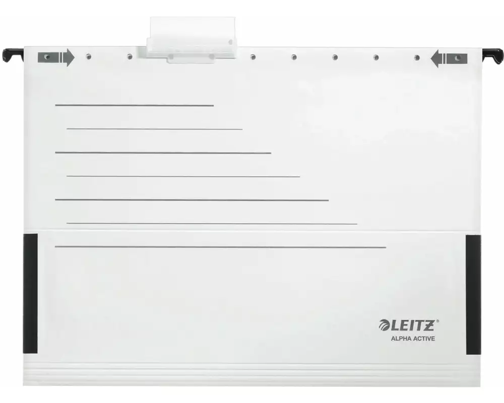 Leitz Hängeregister Alpha Active Weiss, 5 Stück