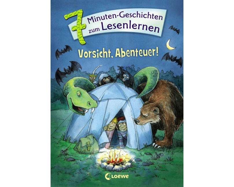 Leselöwen - Das Original - 7-Minuten-Geschichten zum Lesenlernen - Vorsicht, Abenteuer!