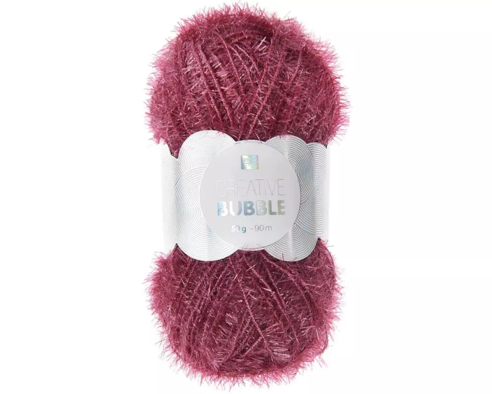 Rico Design Wolle Creative Bubble 50 g rote Beete