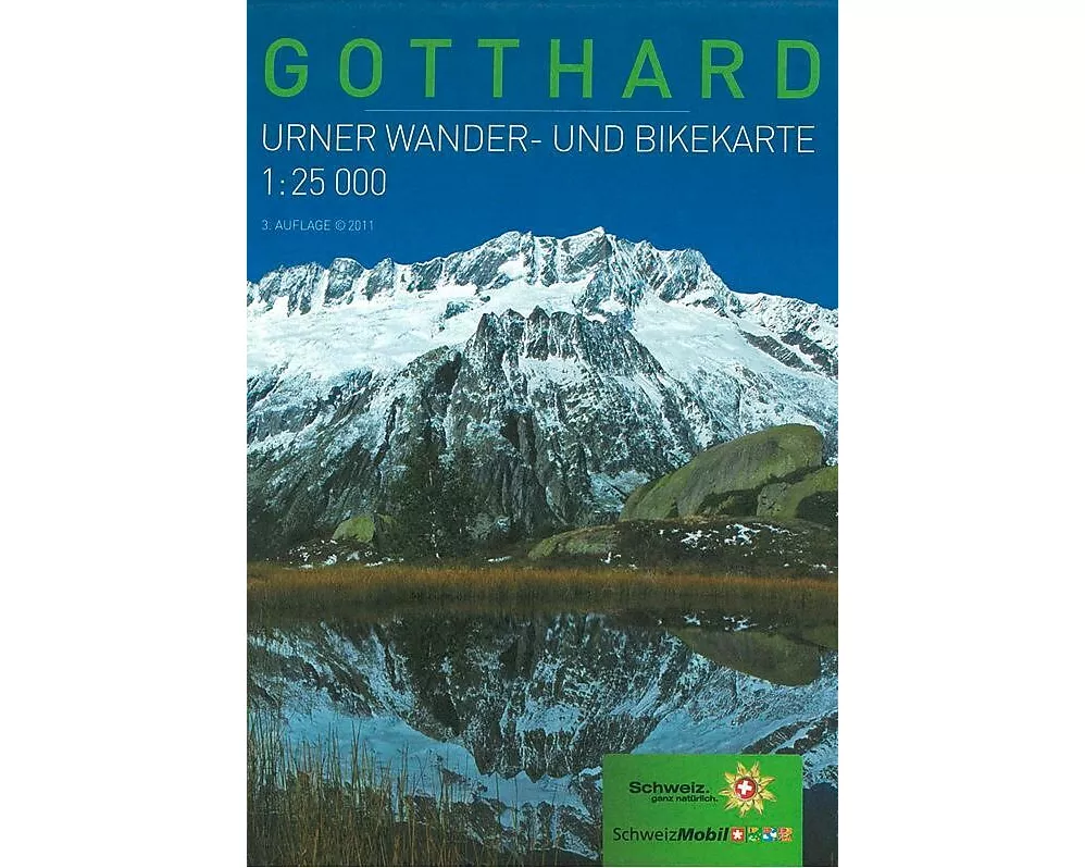 Wander-und Bikekarte Gotthard