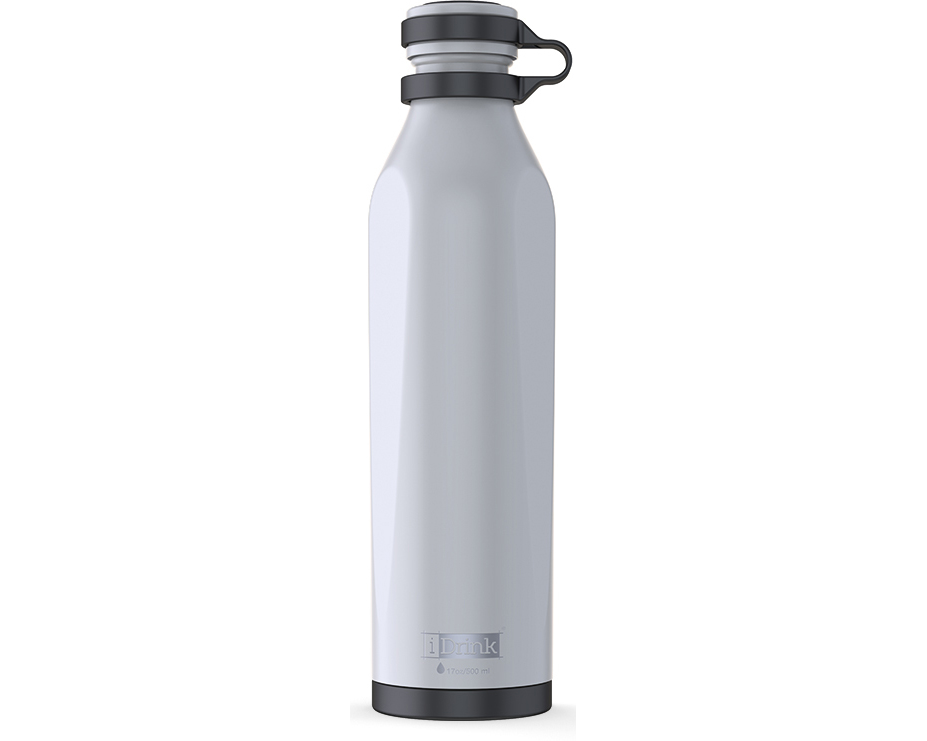 I-DRINK Thermosflasche B-EVO 500ml ID8001 Weiss