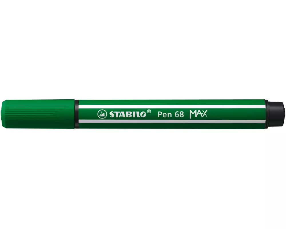 STABILO Filzstift Pen 68 MAX Smaragdgrün, 5 Stück