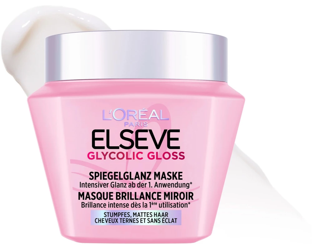 L'Oréal Elsève Elseve Glycolic Gloss Spiegelglanz Maske 300 ml