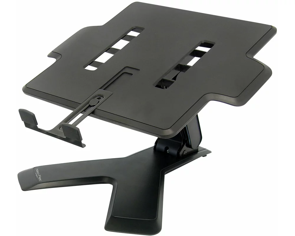 ERGOTRON desk stand, Neo-Flex Notebook, hight adjustable 15cm, 1,6-6,3kg, lift, pan, tilt
