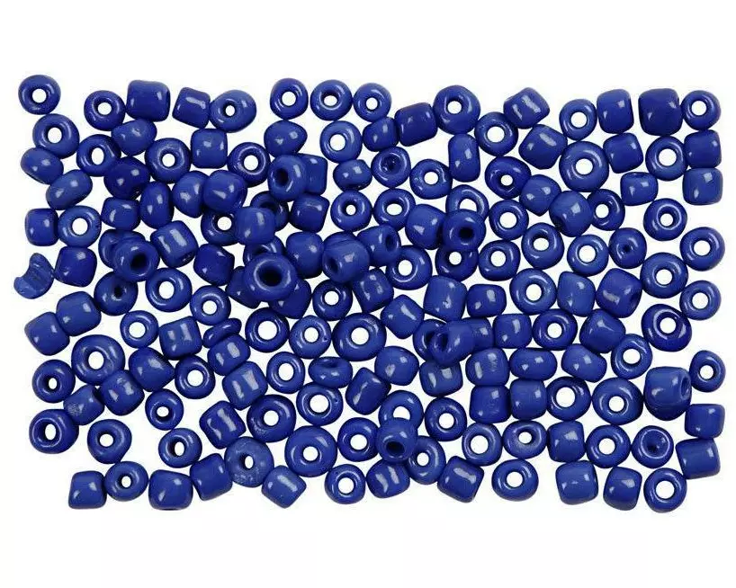 Creativ Company Rocailles-Perlen 8/0 Blau