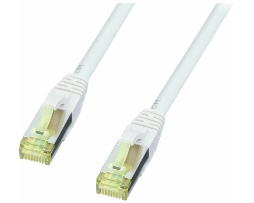 LINDY Patch Cable, Cat.7, S/FTP, RJ45-RJ45, 15m, grey, LSOH, PIMF, Cat7 rawcable with Cat6a conncetors