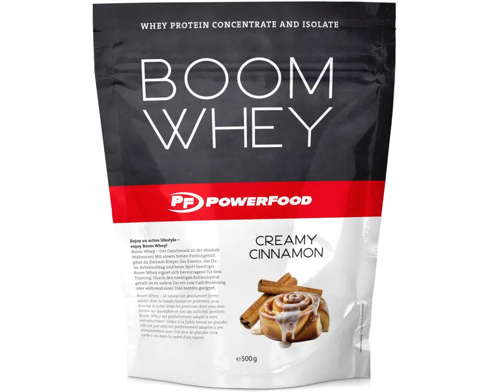 PowerFood Pulver Whey Crème/Zimt 500 g