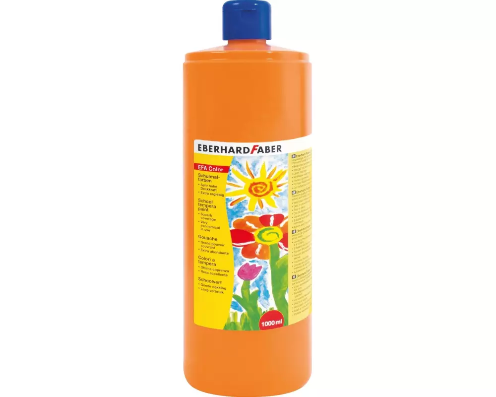 Eberhard Faber Temperafarben Efacolor, 1000 ml, Orange