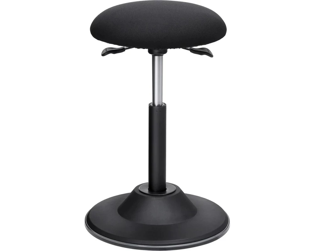 Songmics Hocher mit rutschfestem Bodenpolster Schwarz