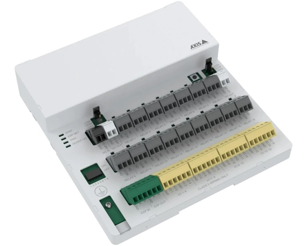 Axis A9920 I/O Relais-Erweiterungsmodul