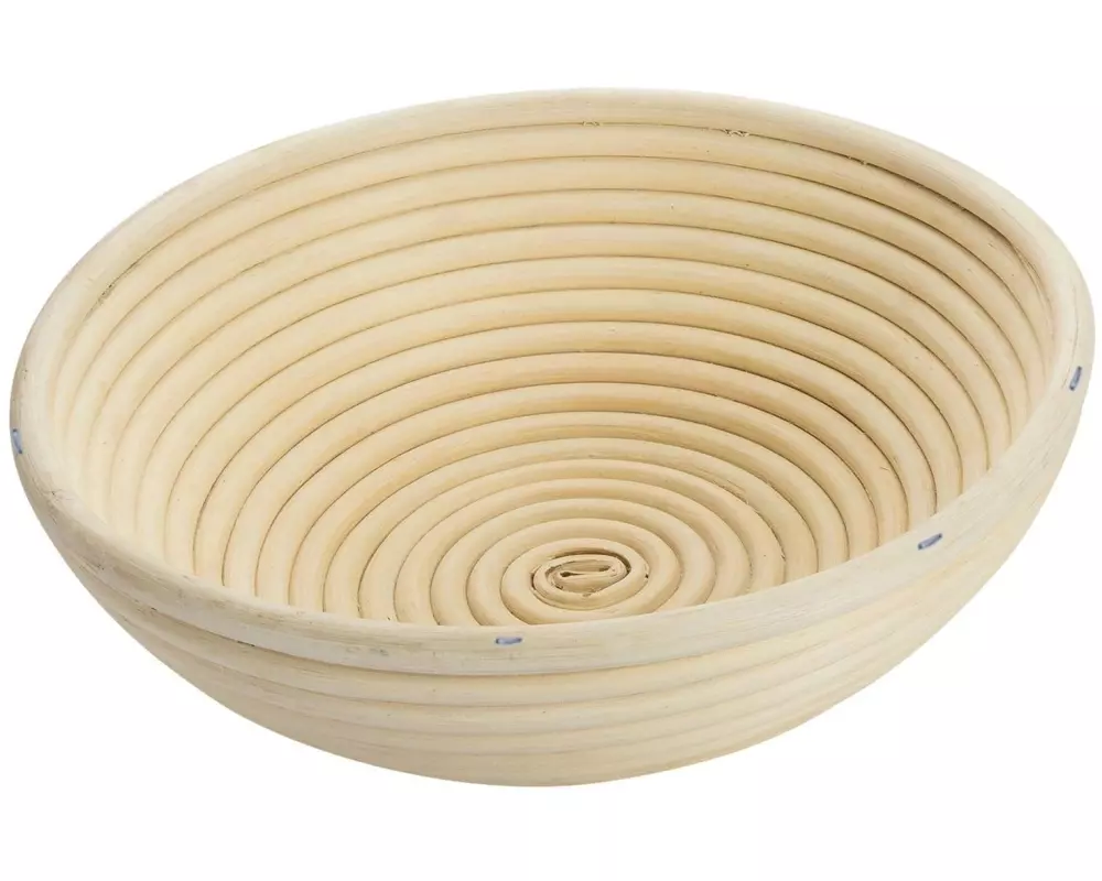 Westmark Set Gärkorb rund mit Bezug D24.5 x 8.5 cm 1 Stück, Braun