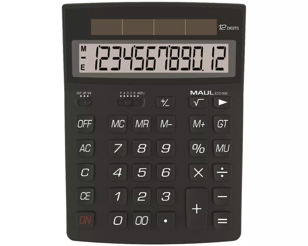 Maul Taschenrechner ECO 950 Schwarz