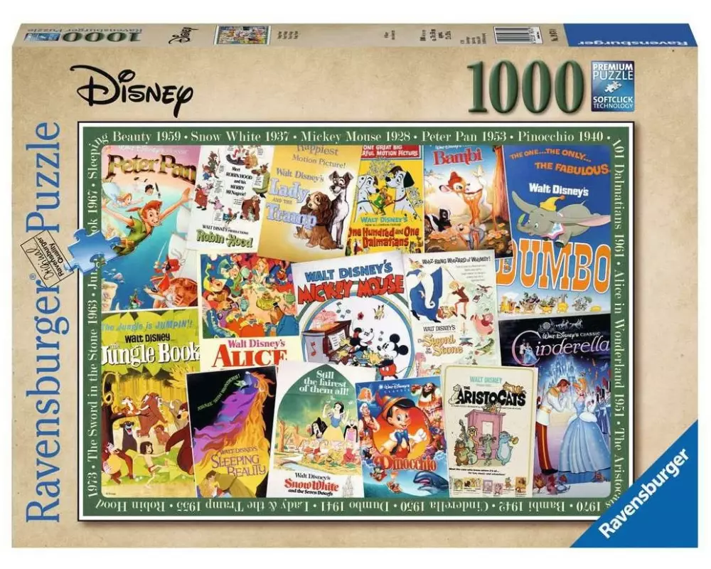 Ravensburger Puzzle Disney Vintage Movie Poster
