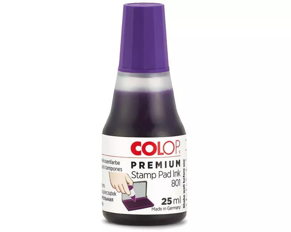 Colop Stempelfarbe 801, 25 ml, Violett