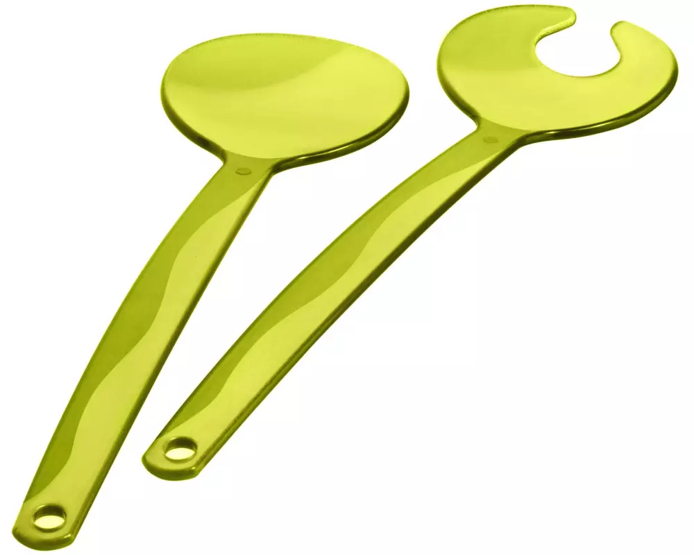 Rotho Salatbesteck Onda Hellgrün