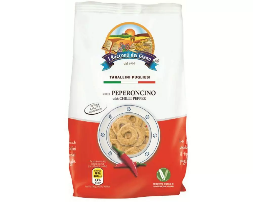 I Racconti del Grano Apulia Taralli Peperoncino 250 g
