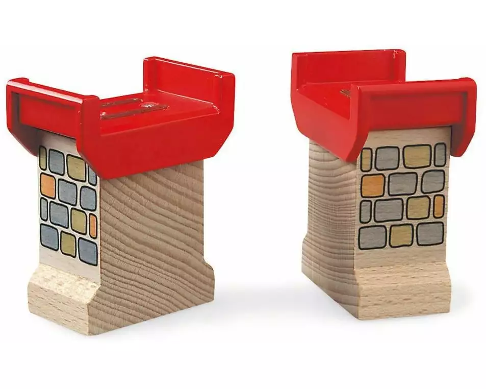 BRIO Eisenbahn 2 Brückenfundamente