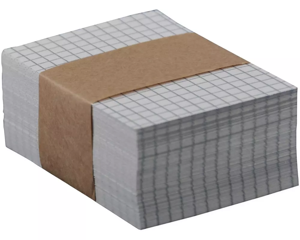 office focus Karteikarten , Kariert, Grau