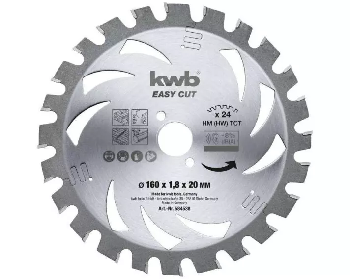 kwb Kreissägeblatt Easy Cut HM Ø 150 x 16 mm