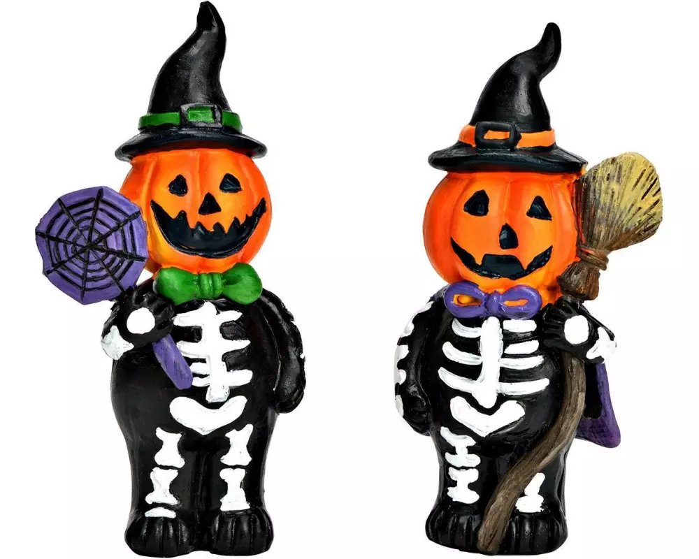 G. Wurm Halloweenfigur Skelett assortiert 1 Stück, assortiert