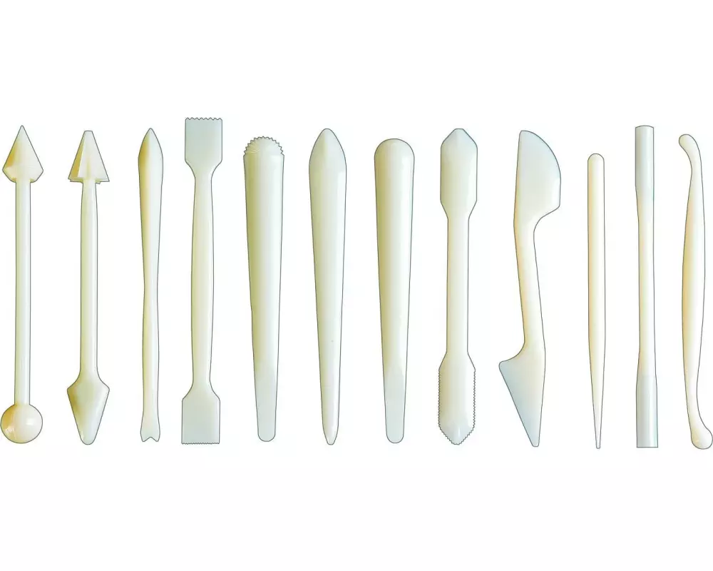 Ibili Modellierwerkzeug Glasur Fondat 12-teilig