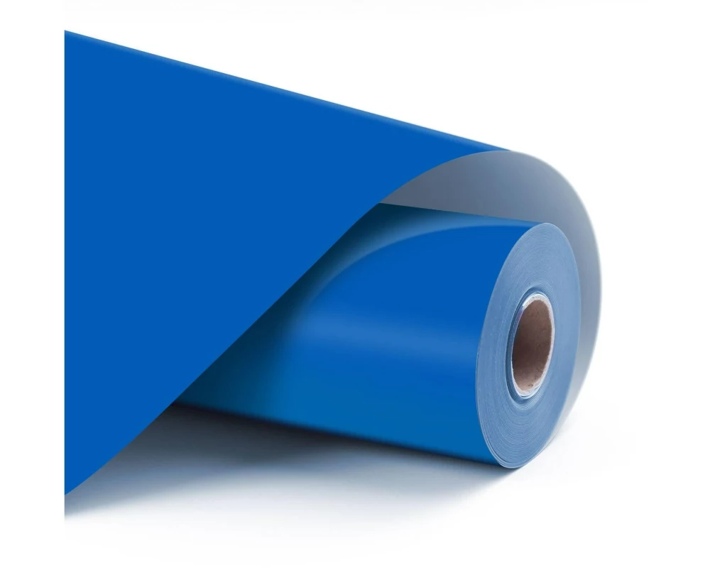 LOKLIK Permanent klebendes Vinyl Rolle, 1 Stück, Blau