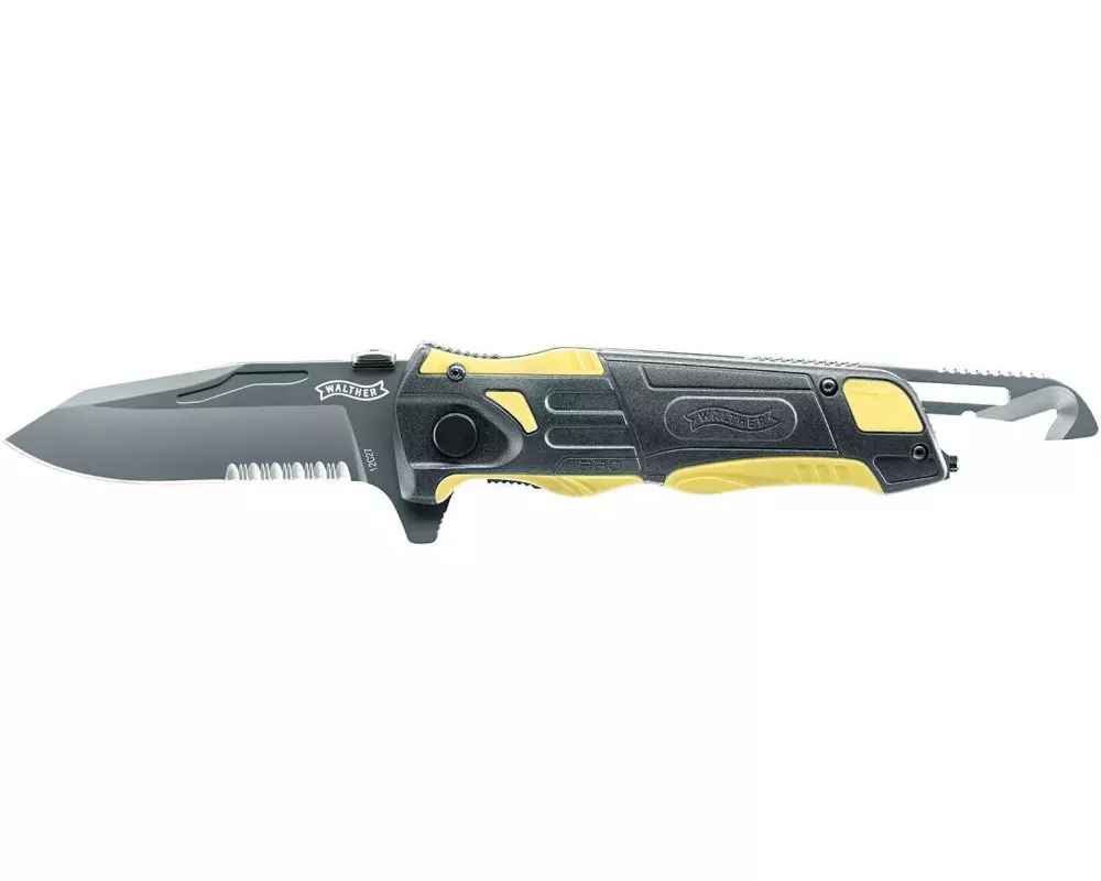 Walther Survival Knife Rescue Knife Yellow