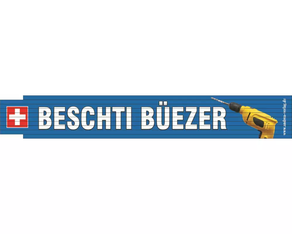 Trendcompany Meter Beschti Büezer 2 Meter
