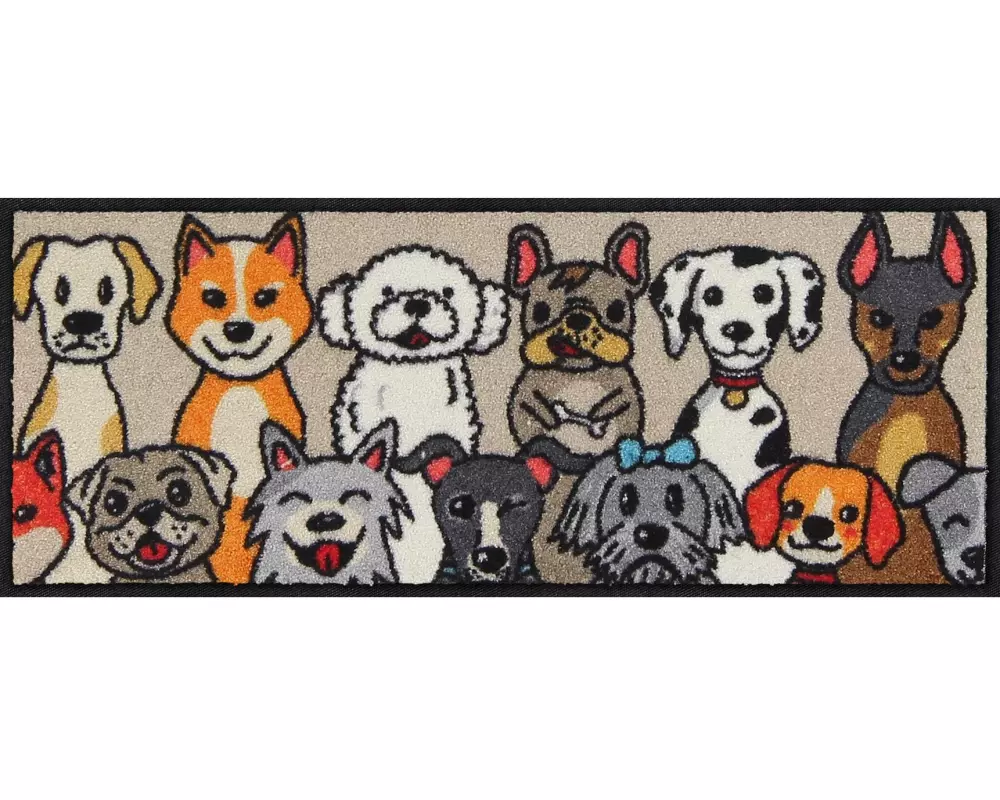 Salonlöwe Fussmatte Dog People 30 cm x 75 cm