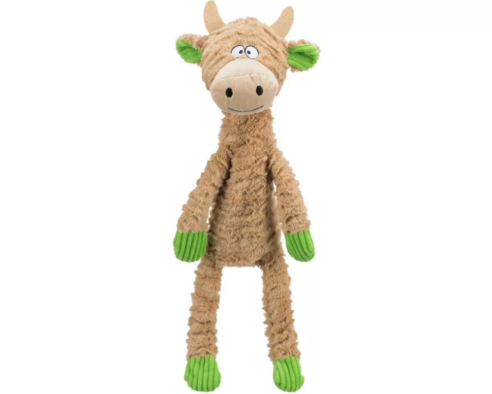 Trixie Hunde-Spielzeug Kuh, 50 cm, Beige